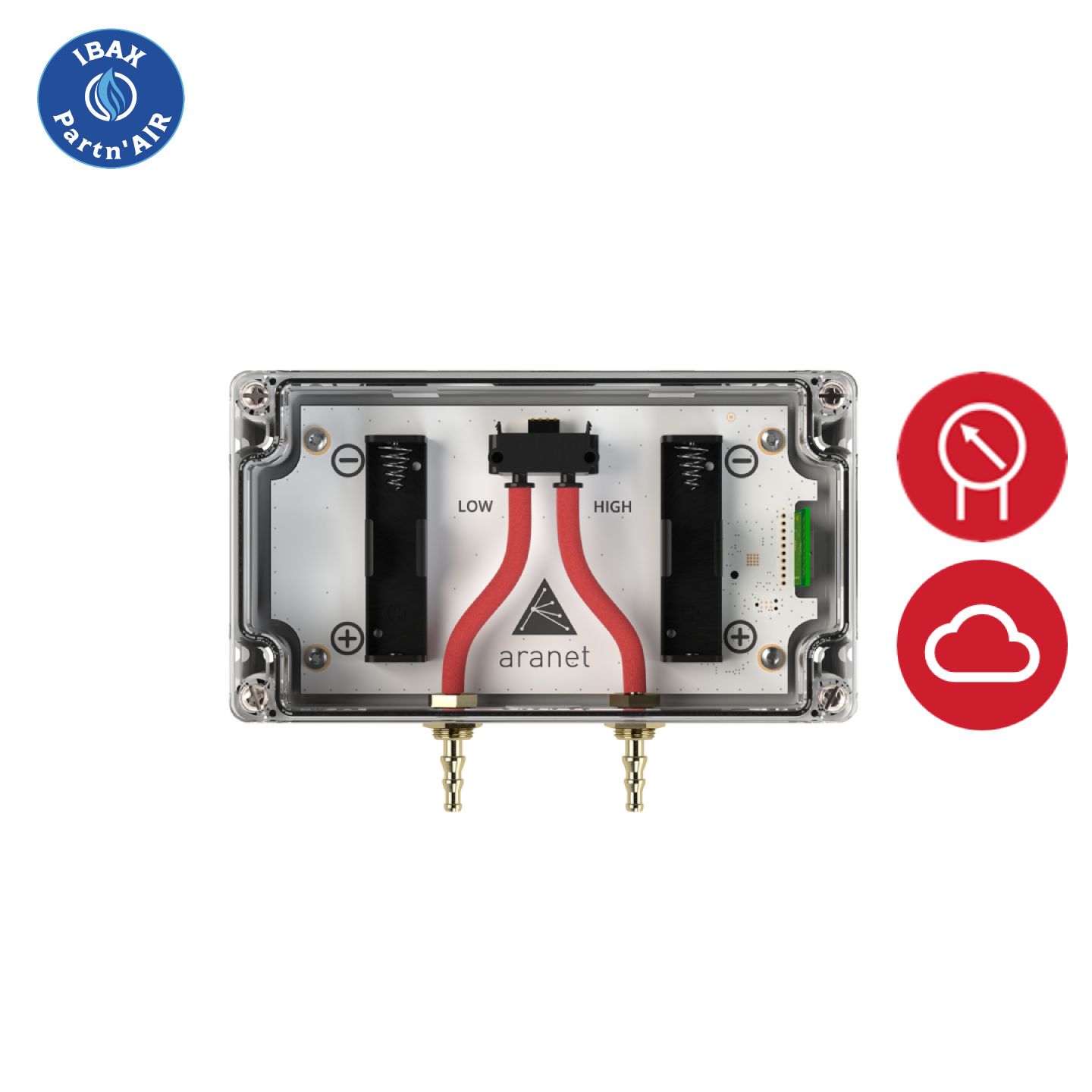 Capteur de pression différentielle connecté - autonome, sans fil et ±500 Pa_0