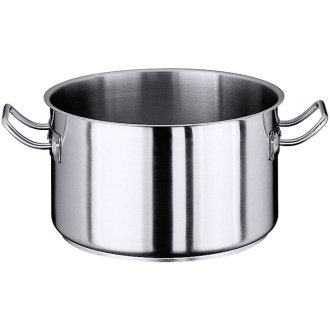 CASSEROLE PROFONDE À VIANDE AVEC POIGNÉES EN ACIER INOXYDABLE, SÉRIE 2100, CAPACITÉ : 28 LITRE