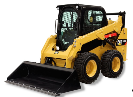 Chargeurs compacts rigides sur pneus caterpillar 242d_0