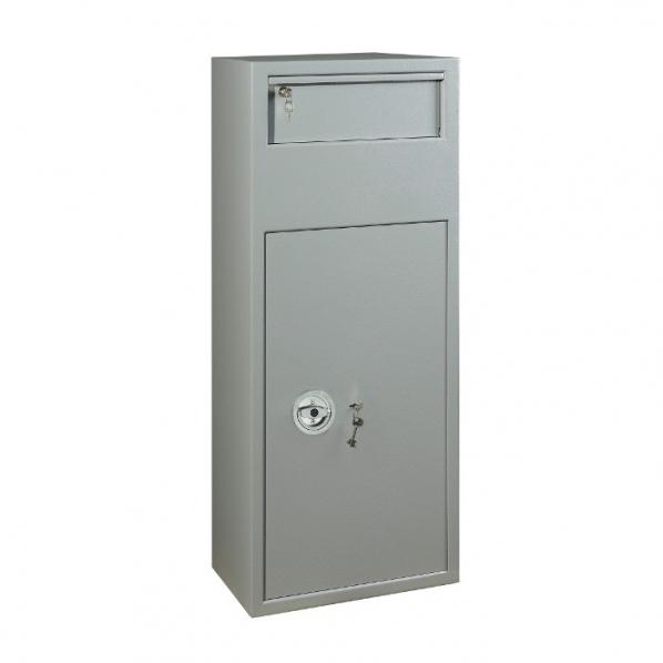 Coffre de dépôt SR 802 HARTMANN TRESORE - serrure à clé - Classe S1 homologuée EN 14450_0