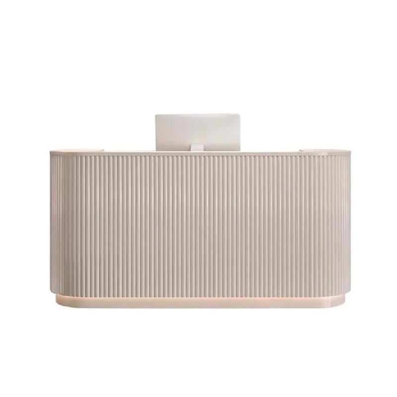 Comptoir d’Accueil Magasin Caisse Salon Beige 80×60 cm【M Tiaowen 80】 - 8683769554520_0