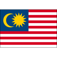 DRAPEAU MALAISIE : DIMENSIONS - 150 X 225 CM