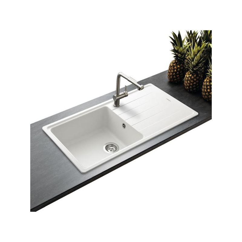 Evier Granit Blanc Element 1 Grand Bac 1 Egouttoir Schock Comparer Les Prix De Evier Granit Blanc Element 1 Grand Bac 1 Egouttoir Schock Sur Hellopro Fr