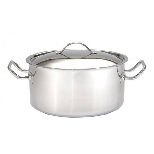 FAITOUT AVEC COUVERCLE EN INOX PROFESSIONNEL APPETY DE BUYER - Ø 400 MM