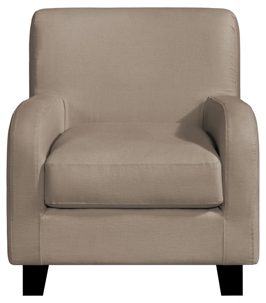 Fauteuil Léone - Réf. LEONEFAUT - Haut dossier, accoudoirs arrondis, déhoussable_0