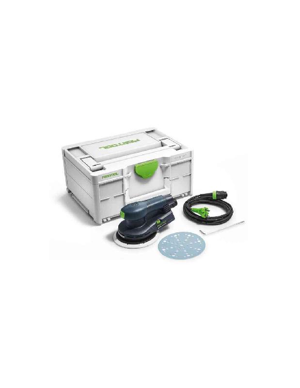 PONCEUSE EXCENTRIQUE 400W ETS EC 150/5 EQ-PLUS EN COFFRET SYSTAINER - FESTOOL - 576329