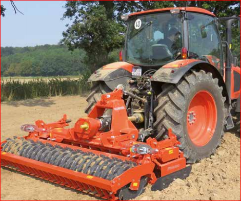 Fraises et herses rotatives Kubota PH1000-PH2001-PH3000-PH1000F-2000F - Gamme fixe et repliable pour tracteurs jusqu'à 190 CV_0