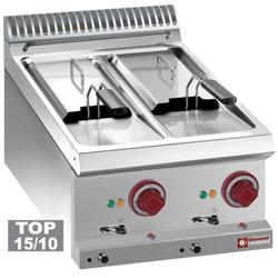 Friteuse électrique 2 cuves de 6 litres - Optima 700 - modèle E7/F2V64T - 10,5 kW_0