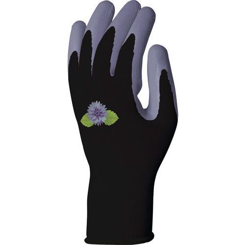 GANTS DE MANUTENTION PES NOIR LATEX VERT 8 - DPVV733NV08 - DELTA PLUS
