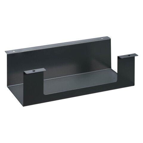 GOULOTTE PASSE-CÂBLES HORIZONTALE UNIVERSELLE L 30 CM X P 12 X H 9 CM - FINITION ANTHRACITE