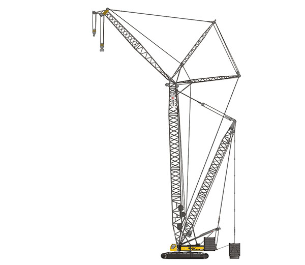 Grue treillis SANY SCC4000E - 400t - capacité maximale de 400 tonnes et flèche de 24 à 84 m_0