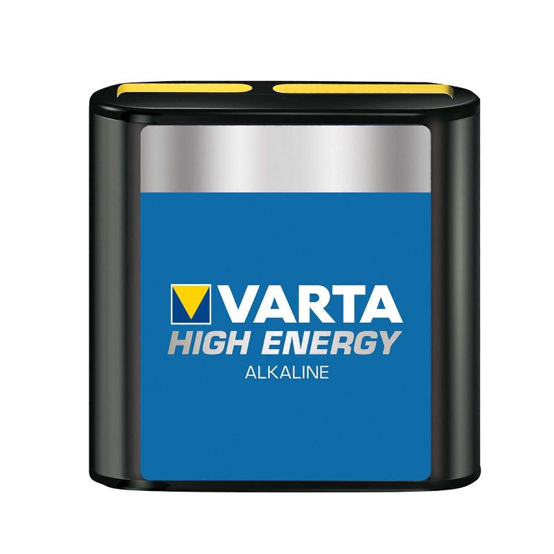 VARTA HIGH ENERGY 4,5 V BATTERIE POUR LAMPES PLATES