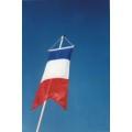 Oriflammes personnalisables - maille polyester 115g/m² - 80x300 cm avec traverse bois et cordons_0