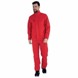 Lafont - Pantalon de travail coton majoritaire BASALTE Rouge Taille XL - XL rouge 3609705686532_0