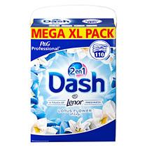 LESSIVE POUDRE DASH 2 EN 1 - BARIL 110 DOSES