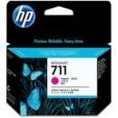 LOTS DE 3 CARTOUCHES D'ENCRE MAGENTA HP POUR DESIGNJET T520 EPRINTER / T120 (N°711)