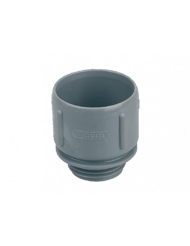 MANCHETTE VIS PVC DOUBLE FEMELLE ADAPTABLE POUR BOUCHON D40 - WAVIN - 3027799