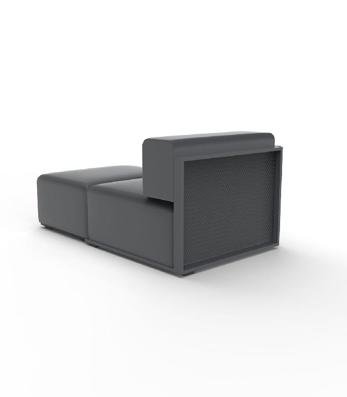 Module chaise-longue central THE FACTORY - anthracite_0