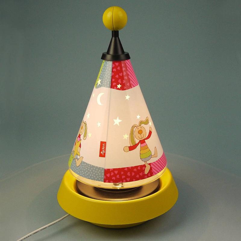 NIERMANN STANDBY LAMPE TABLE ET VEILLEUSE CARROUSEL RAINBOW RABBIT