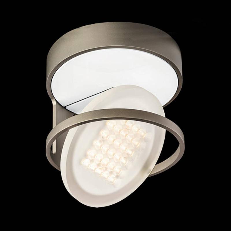 NIMBUS RIM R 36 PLAFONNIER LED, GRIS TITANE
