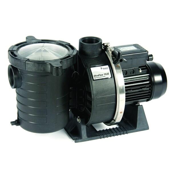 PENTAIR pompe à filtration 0.75 cv, 11m3/h triphasé ultraflow 11t - noir 3700617012126_0