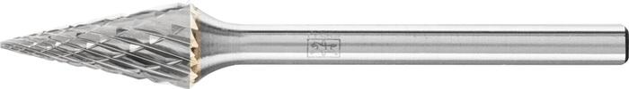 Petite fraise sur tige forme SKM D. 6 mm L. Tête 13 mm D. De la tige 3 mm carbure engrènement 3 PLUS PFERD_0