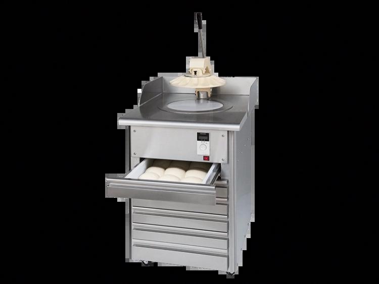 Pizzarella version intégrée dans tiroirs inox - Morello Forni PZCABL35_0
