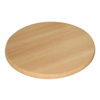 PLATEAU DE TABLE ROND OU CARRÉ 600MM HÊTRE ROND