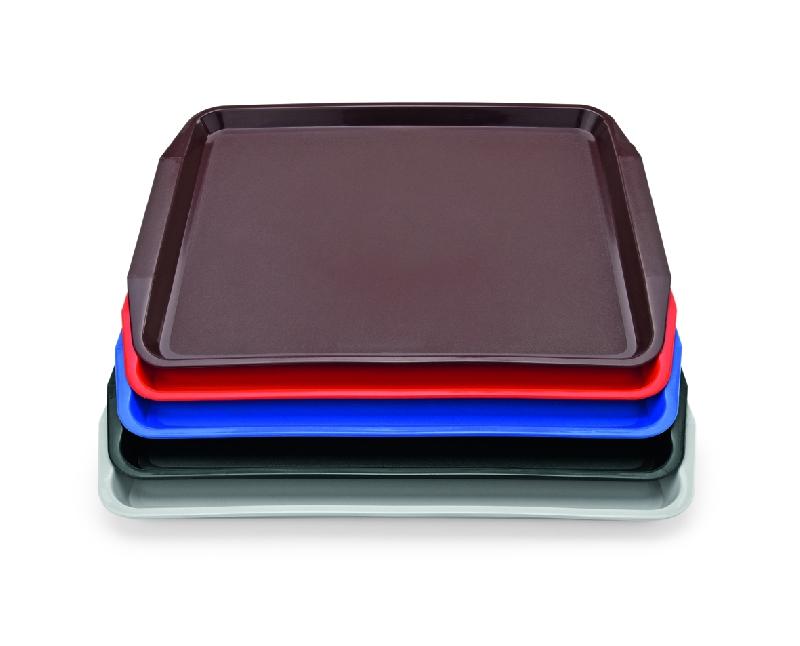 PLATEAU PP AVEC POIGNÉES - 44,3 X 31,5 CM, MARRON