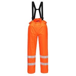 Portwest - Pantalon de pluie non doublé haute visibilité BIZFLAME Orange Taille M - M orange S780ORRM_0