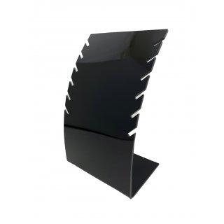 PRÉSENTOIR EN ACRYLIQUE POUR COLLIERS OU CHAINE 16 CM.