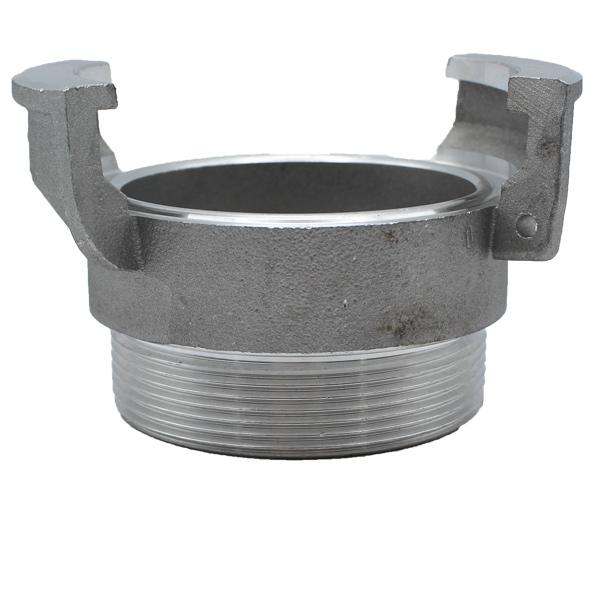 Raccord boîte symétrique Guillemin sans verrou BSP mâle - Aluminium - DN 65 - Excellente résistance - YGMGAL065SV_0