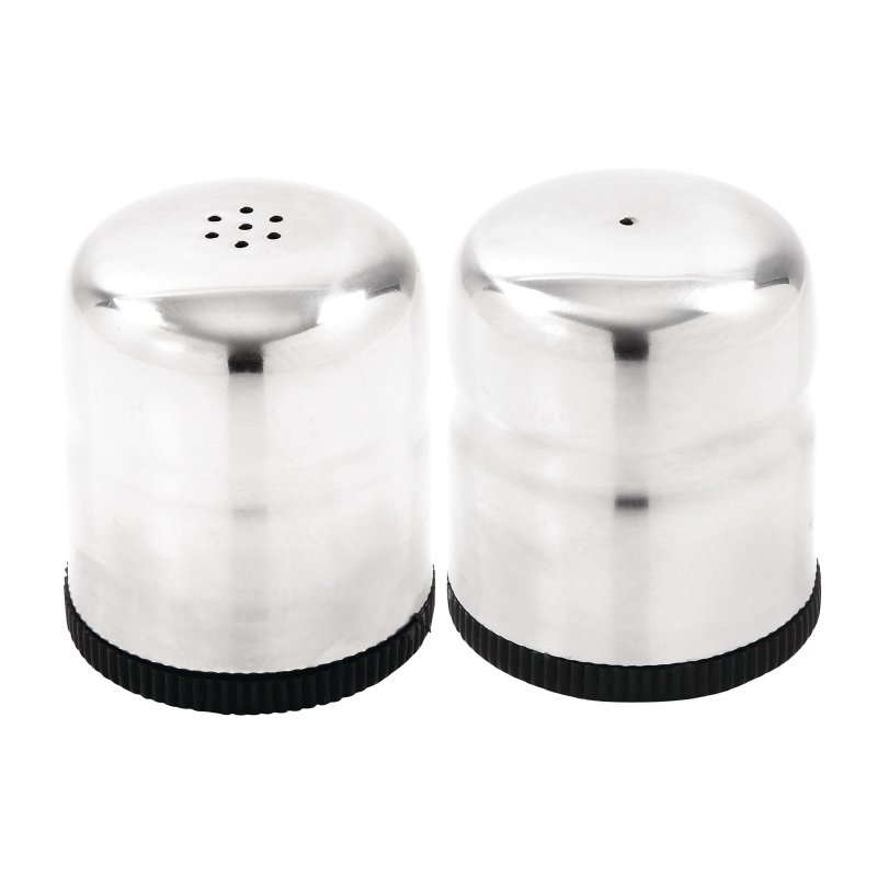 SALIÈRE ET POIVRIER OLYMPIA JUMBO, ACIER INOXYDABLE