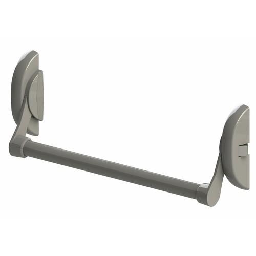 SERRURE ANTIPANIQUE 1 POINT - CROSS-BAR - COUPE-FEU - GRIS - CP 100 DOM