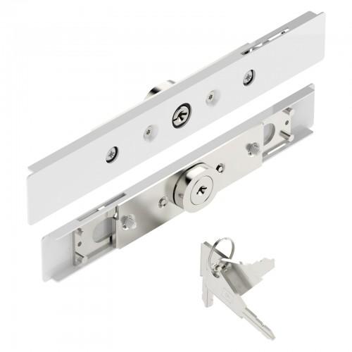 SERRURE VOLET ROULANT CYLINDRE VARIÉ - 2 PIVOTS - 7 À 9 - NOIR - AA40 TIRARD