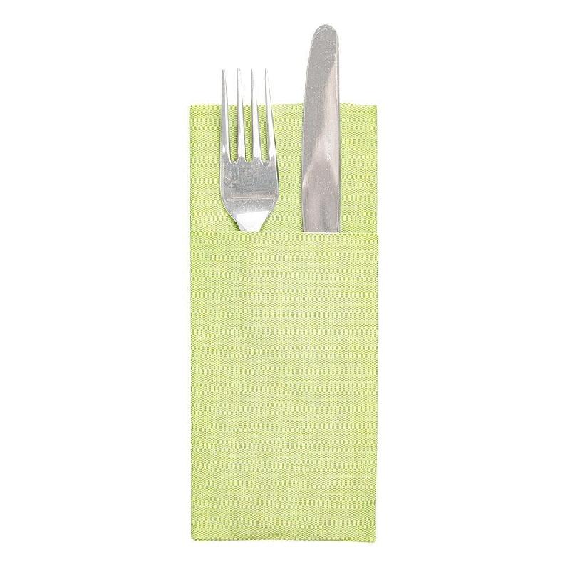 Serviette kangourou spunlace pistache 33x40cm par 700_0
