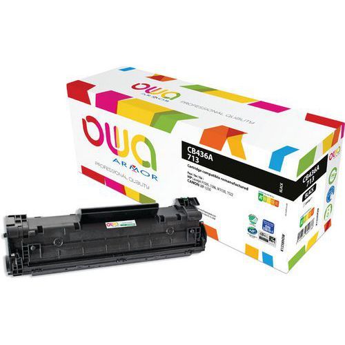 TONER RECONDITIONNÉ BLACK HP CB436A - 2000 P