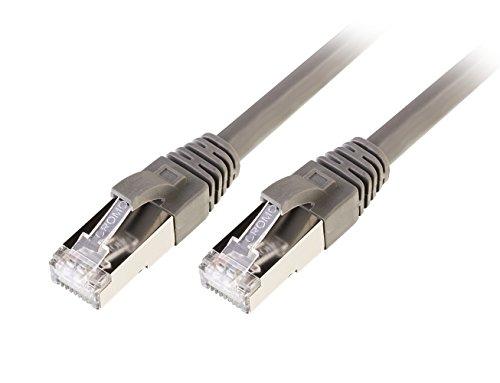 Câble réseau patch S/FTP Cat.6 - 15m gris anthracite - Lindy 47218 - RJ45 blindé, compatible Gigabit_0