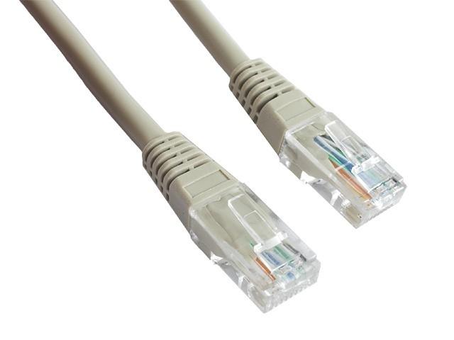 Câble réseau RJ-45 GEMBIRD PP12-1M - 1m beige - Cat5e - Connecteurs plaqués or_0