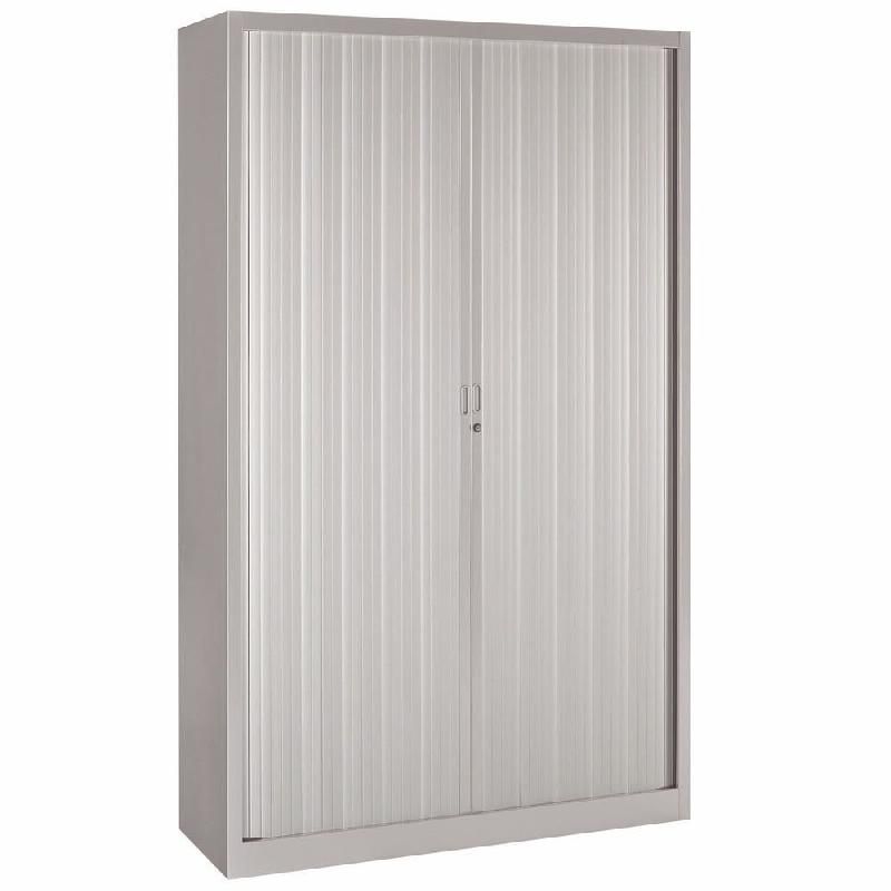 ARMOIRE MÉTAL CLASSTOUT COLOR - A RIDEAUX - L. 120X- H. 198 CM - CORPS ALUMINIUM  - RIDEAUX ALUMINIUM