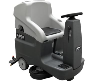 Autolaveuse autoportée professionnelle - double brosses contre-rotative - 66 cm - réservoir 75L - batterie longue durée 4,5h_0
