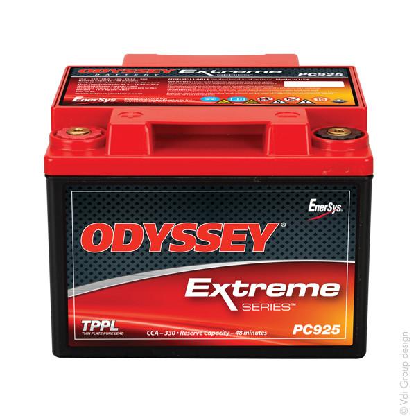 BATTERIE DÉMARRAGE HAUTE PERFORMANCE ODYSSEY EXTREME PC925 12V 28AH M6-F_0