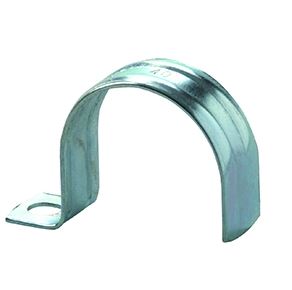 Collier acier demi-lune RFGA - acier zingué pour câbles et tuyaux - réf. : RFGA_0