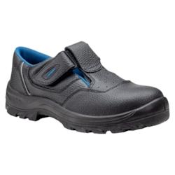Coverguard - Sandales de sécurité basses en cuir noir BOSCO II S1P Noir Taille 47 - 47 noir matière synthétique 5450564040014_0