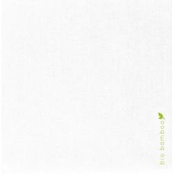 ECOLOMIQUE - 50 Pcs - Serviette en fibre de bambou blanche - 25 x 25 cm, Eco-responsable - ECO210S2525BIO - blanc Bambou ECO210S2525BIO_0