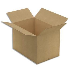Caisse en carton brun double cannelure - dimensions : l118 x h80 x p78 cm_0