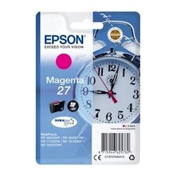 Cartouche d'encre Epson 27 - Réveil T2703 - Magenta - Référence C13T27034012_0
