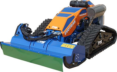 Evotrak - Le Dahu - Débroussailleuse radioguidée avec moteur Kohler 22.4 kW et chenilles hydrauliques_0