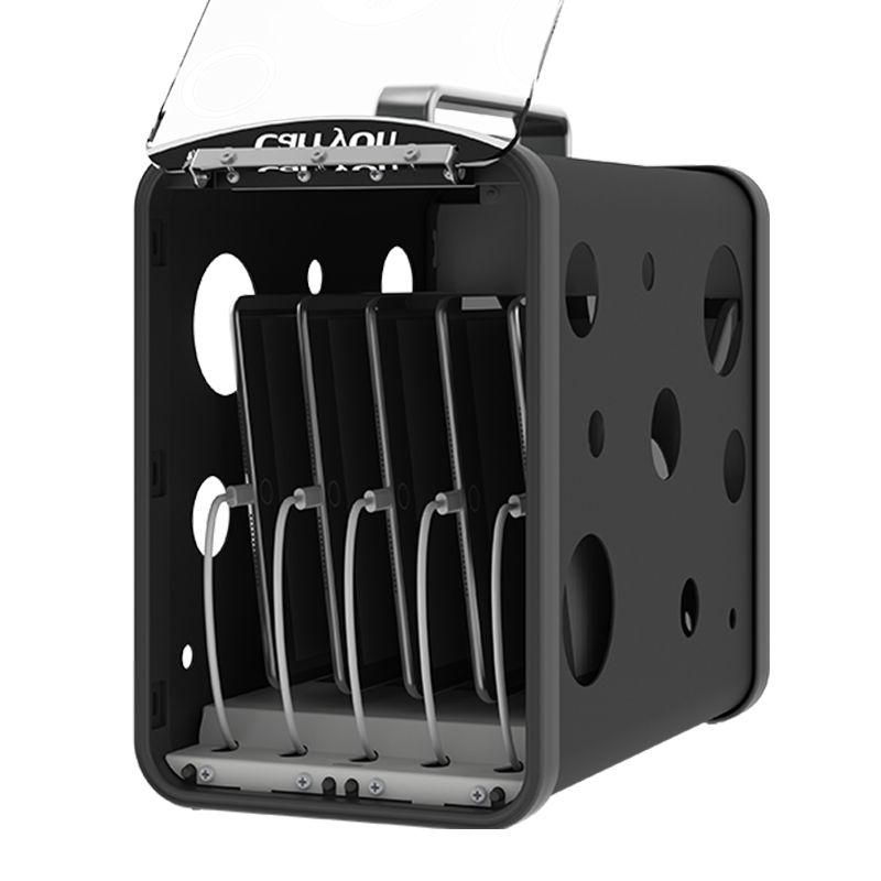 LNC10049 - Armoire de rechargement ultra-mobile LocknCharge - Noir - Compatible iPad et appareils USB_0