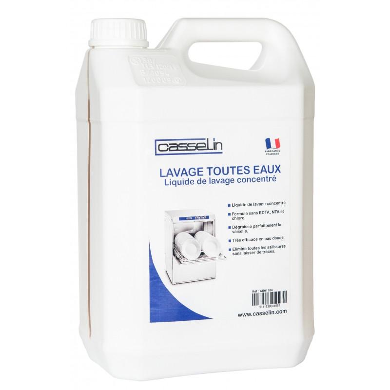 Lot de 4 - Liquide puissant de lavage pour lave-vaisselle professionnel 5L - CASSELIN_0